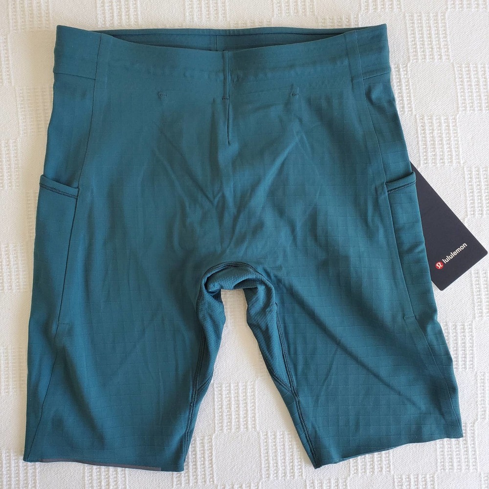 lululemon athletica | Surge Warm Half Tight | 10" | Green Jasper | M | NWT